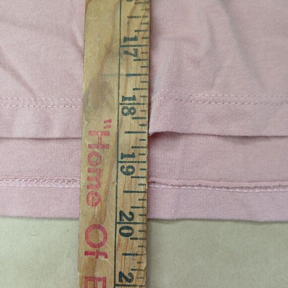 Next Level Apparel Ladies Short Sleeve Tee Ideal Crop T Shirt Size XL Pink Basic - Picture 5 of 5